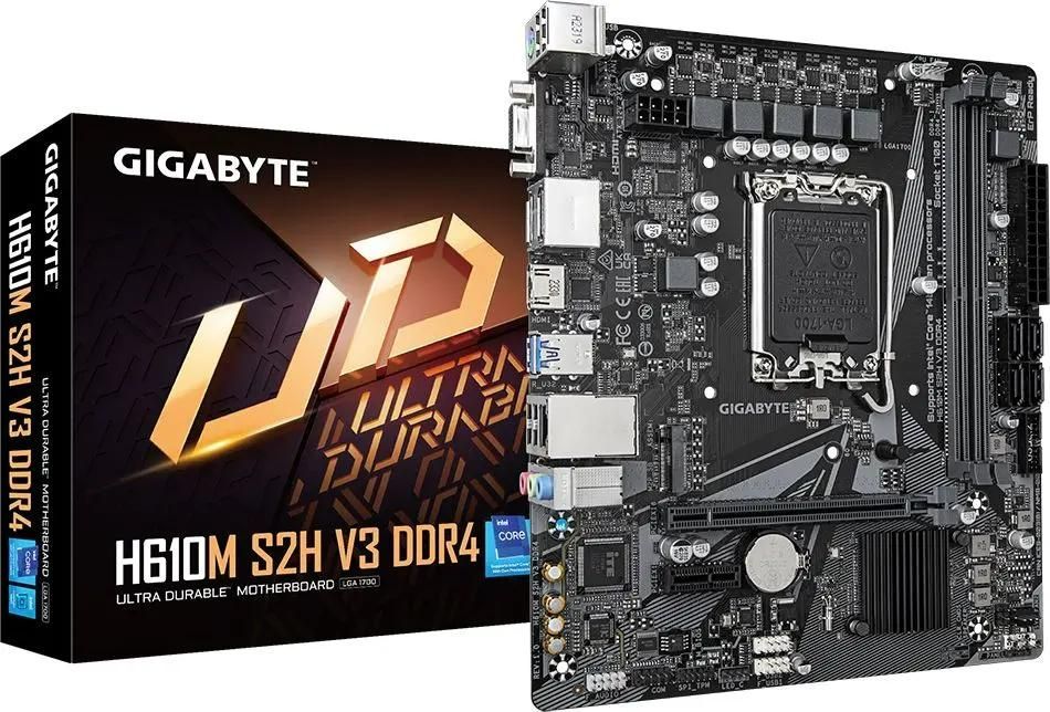 Gigabyte Материнская плата H610M S2H V3 DDR4