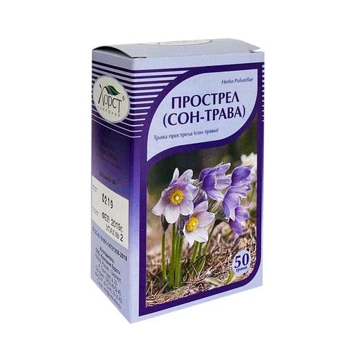 Травяной Сбор Прострел (Сон-Трава), 50 г - "Хорст"