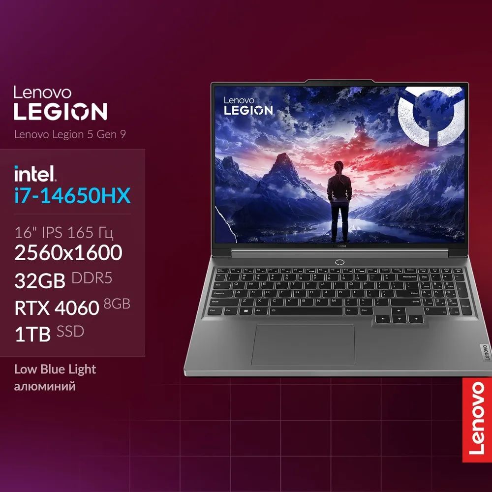 Игровой ноутбук Lenovo 83DG004DRK, серый купить по низкой цене: отзывы,  фото, характеристики в интернет-магазине Ozon (1429471111)