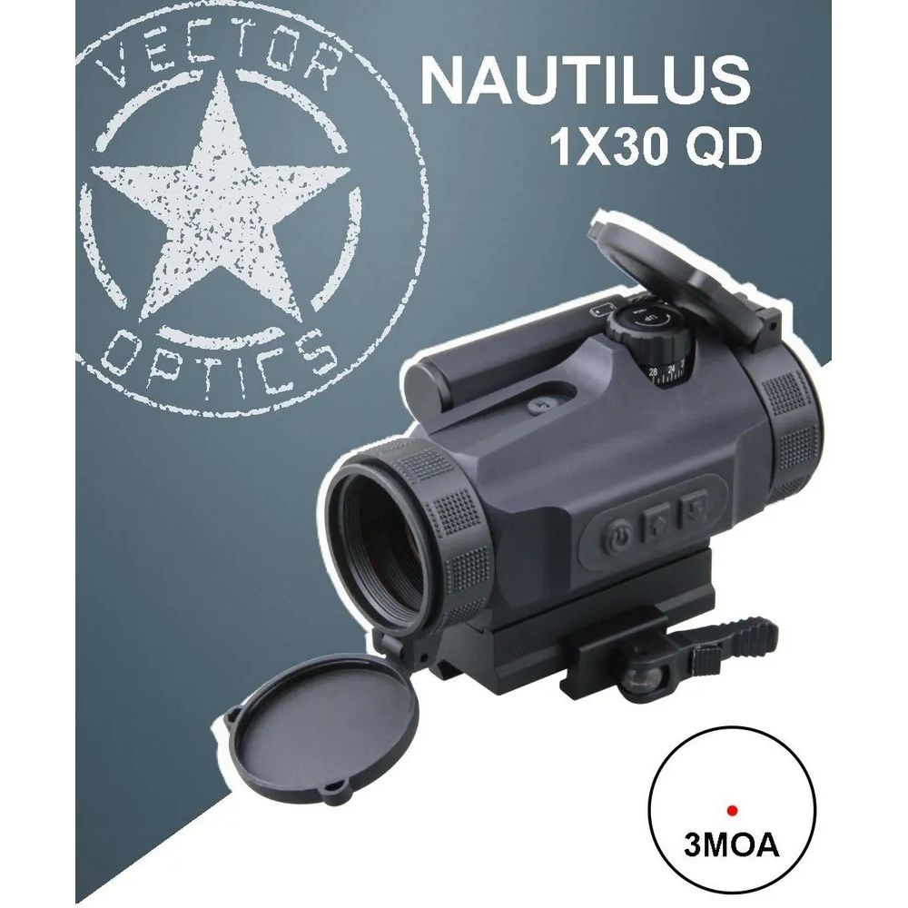 Коллиматорный прицел VECTOR OPTICS NAUTILUS 1X30 QD