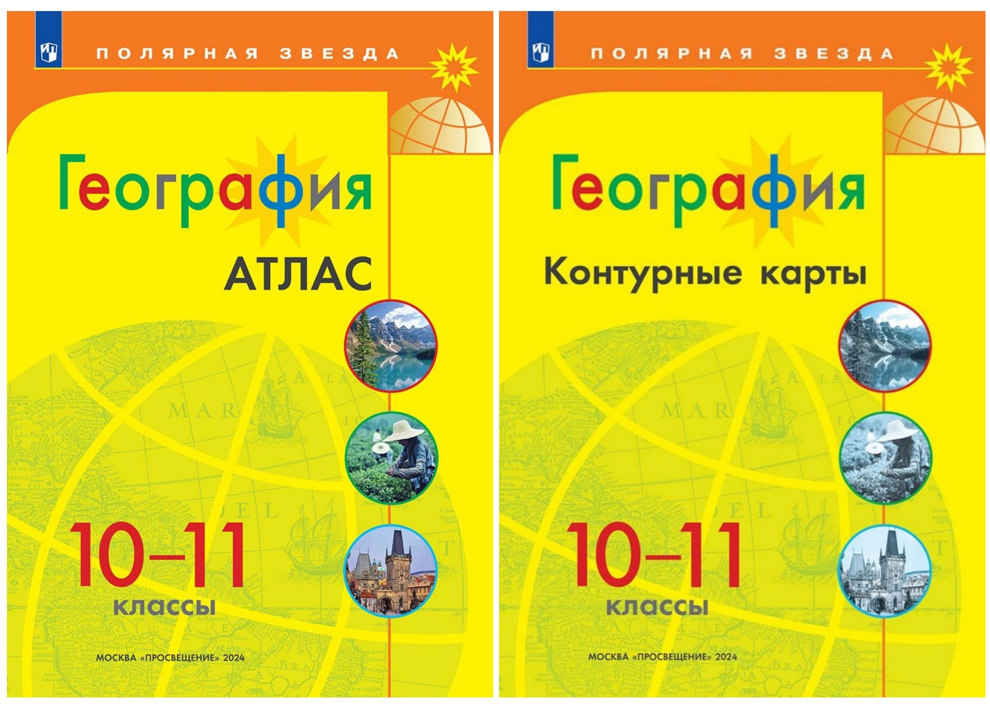 Петрова М.В. География. Атлас и Контурные карты 10-11 класс. Полярная  звезда. ( Гладкий Ю. Н., Николина В. В. ) ПРОСВЕЩЕНИЕ - купить с доставкой  по выгодным ценам в интернет-магазине OZON (663708173)