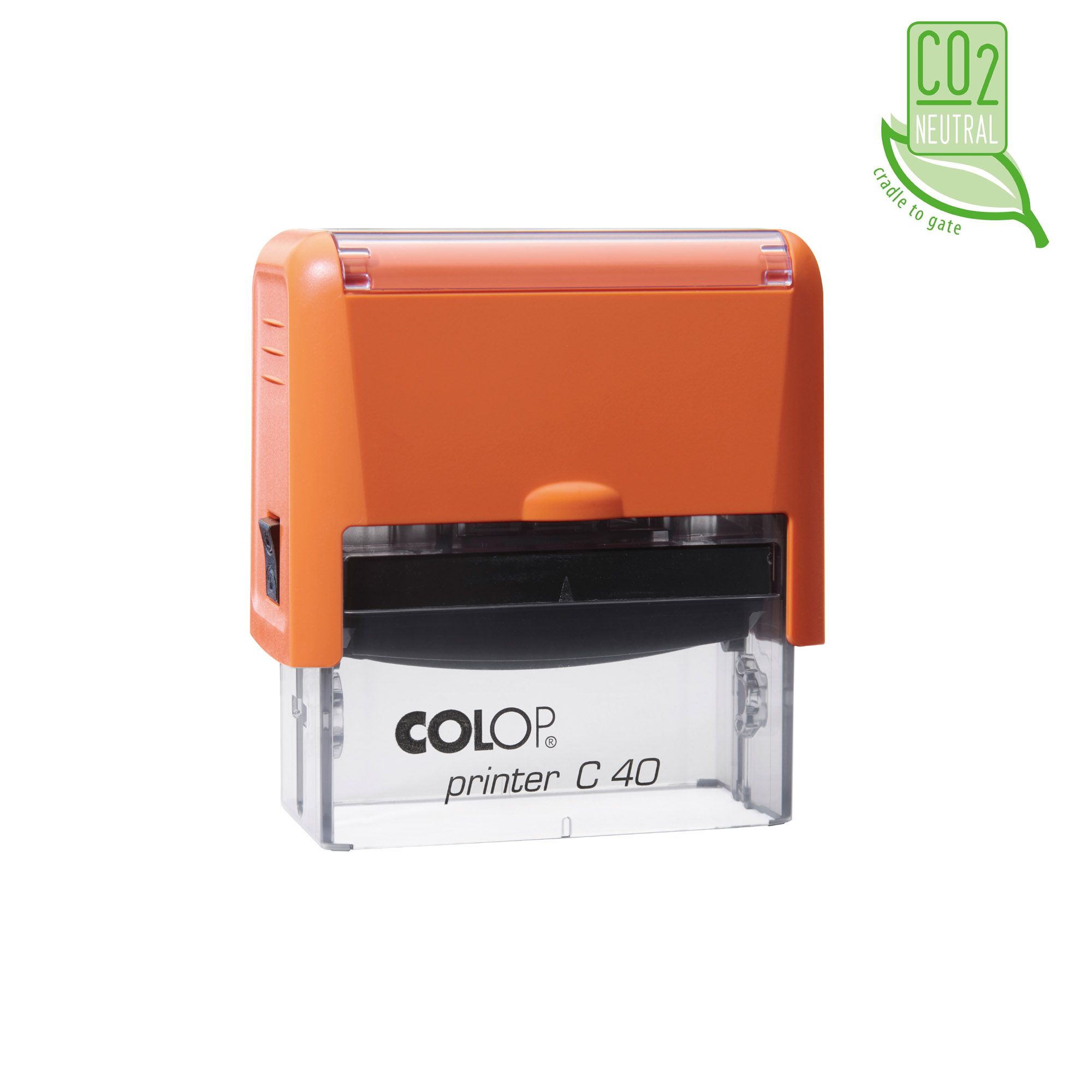 Colop Printer C 40 Compact оснастка для штампа 59 х 23 мм со сменной подушкой цвет ОРАНЖ