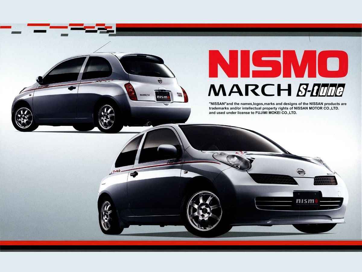 Сборная модель Nissan March Nismo S-tune