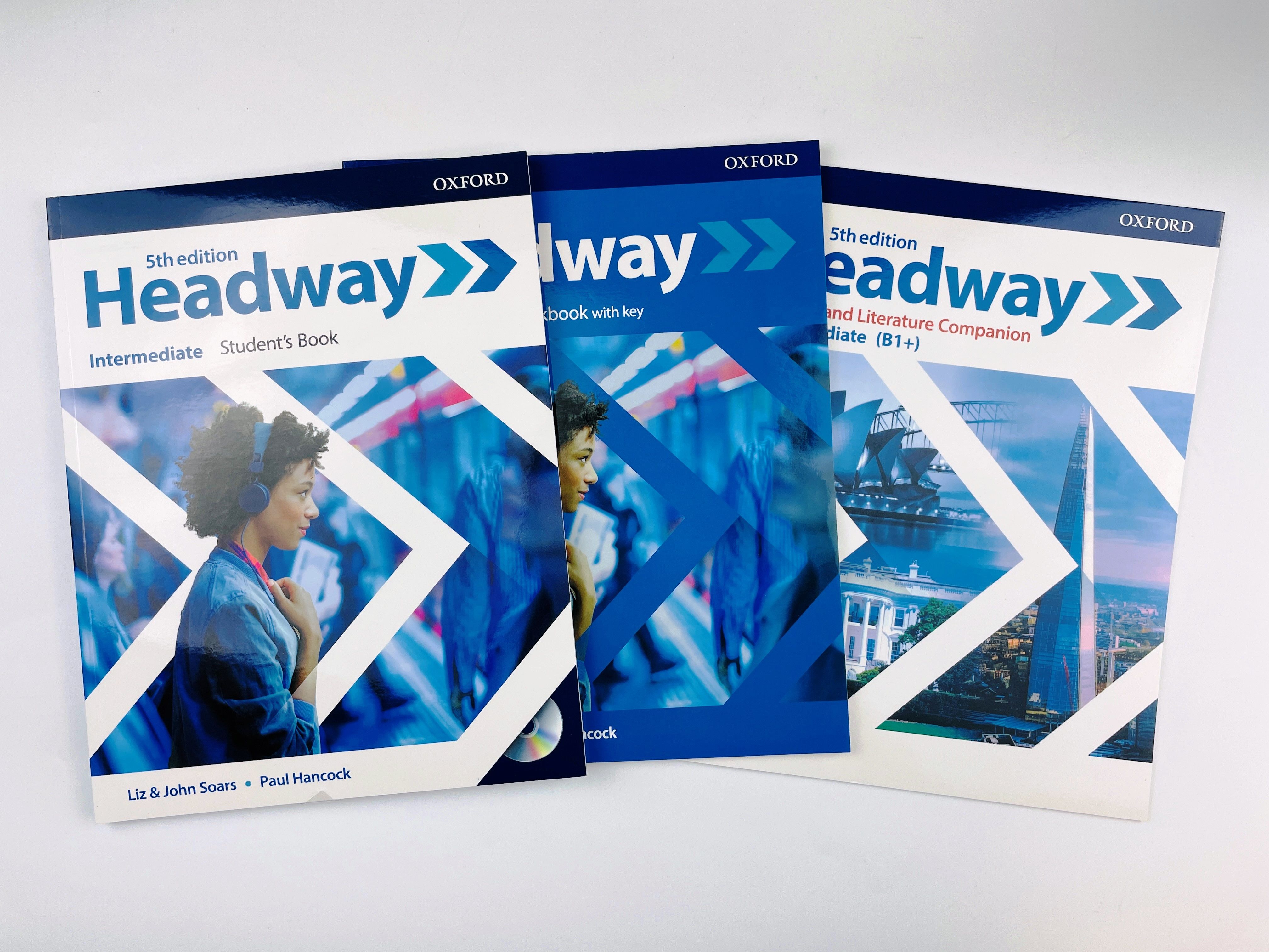 Комплект Headway Intermediate: Student's book + Workbook + Culture and Literature Companion + CD. Пятое издание Oxford 5-th edition | Hancock Paul