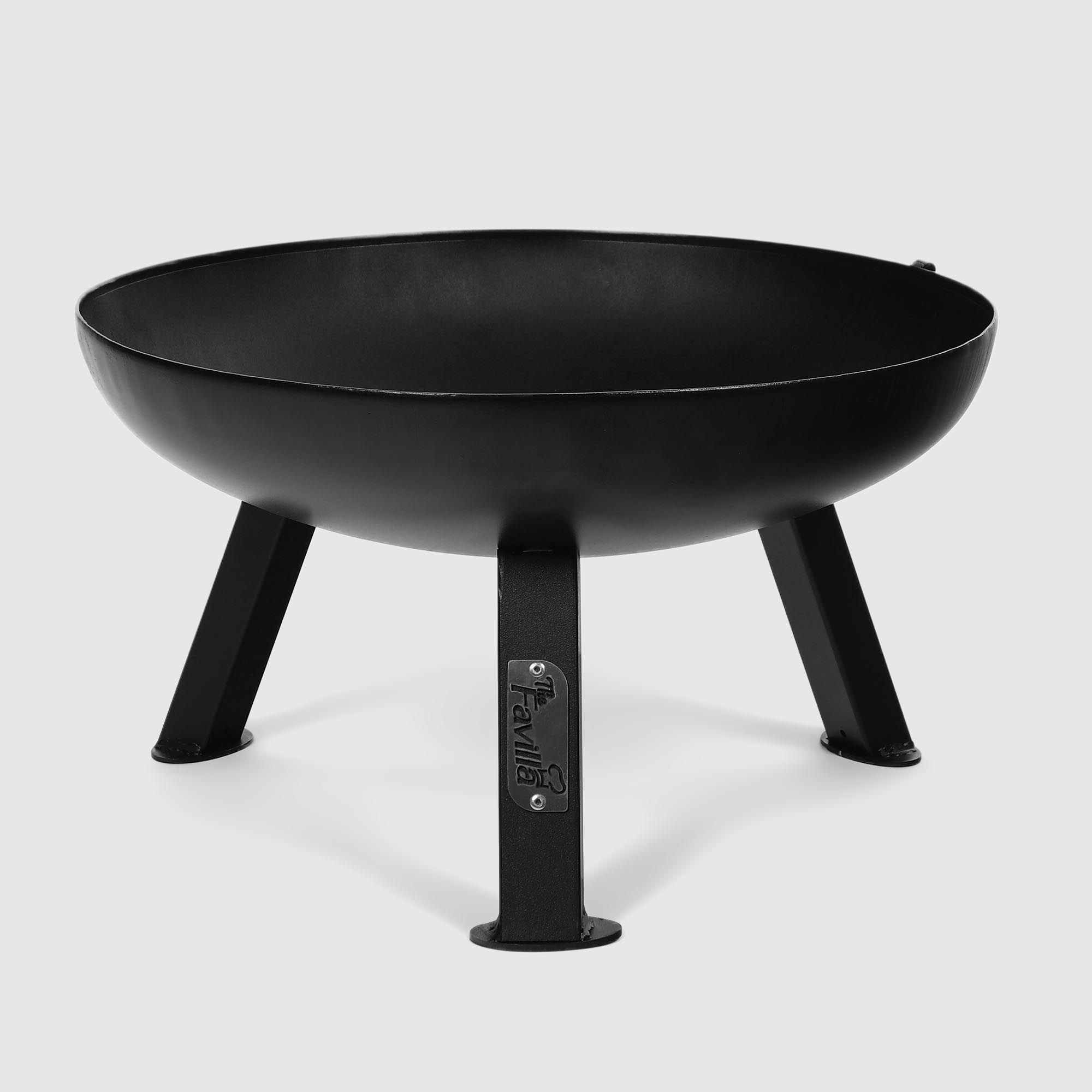 Очаг-грилькостровойFavillabbqBombe480black48х48х30см,барбекю