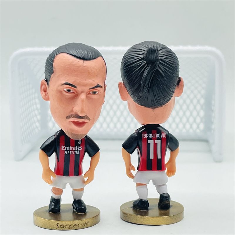 Soccerwe Фигурка звезды футбольного клуба AC Milan