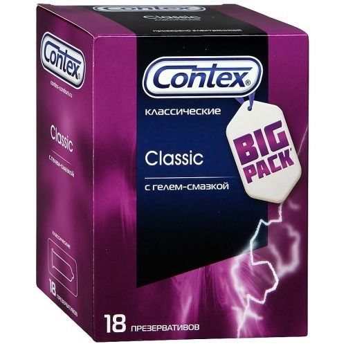 CONTEX Презервативы Classic классические №18