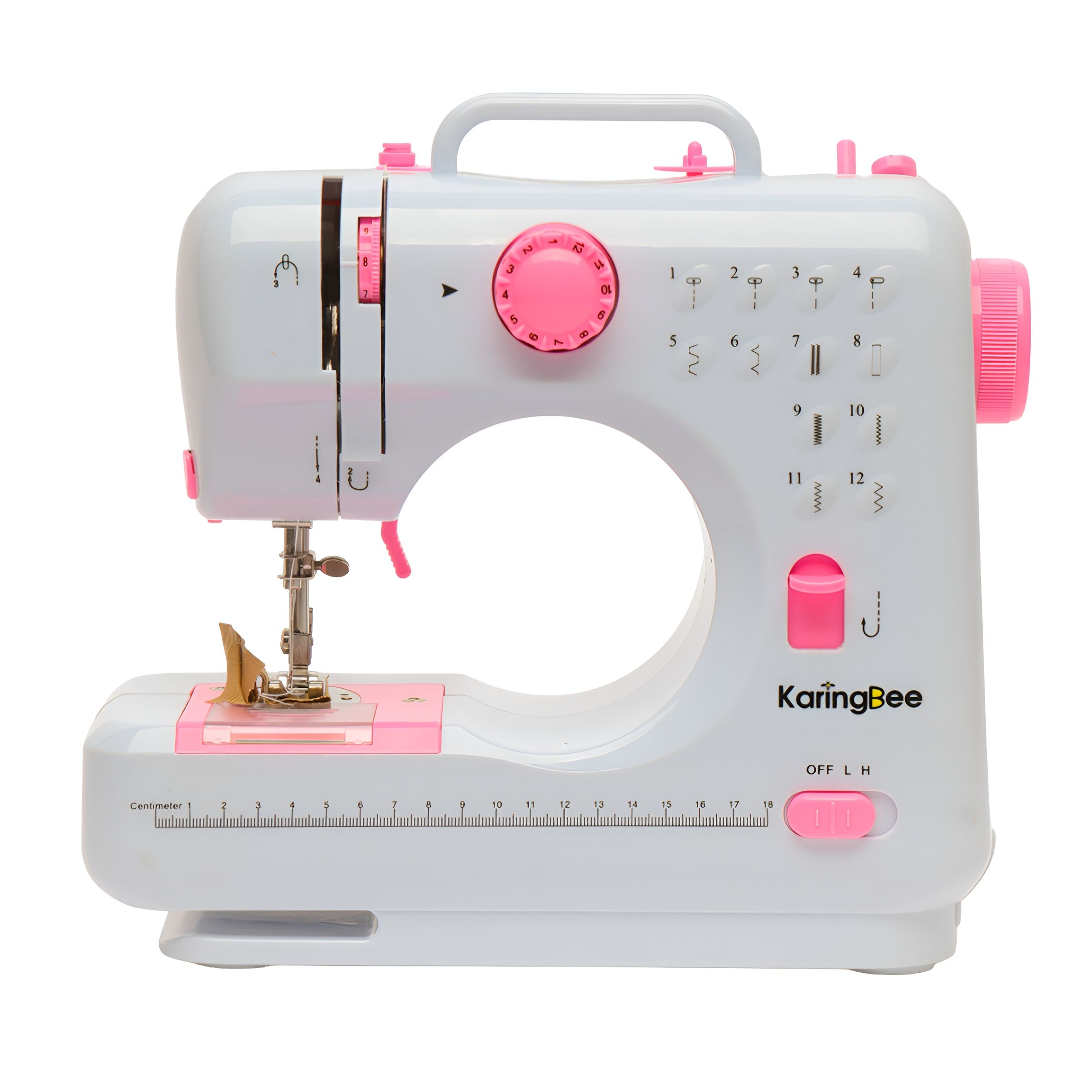 Швейная машина KaringBee FHSM-505 (White/Pink)