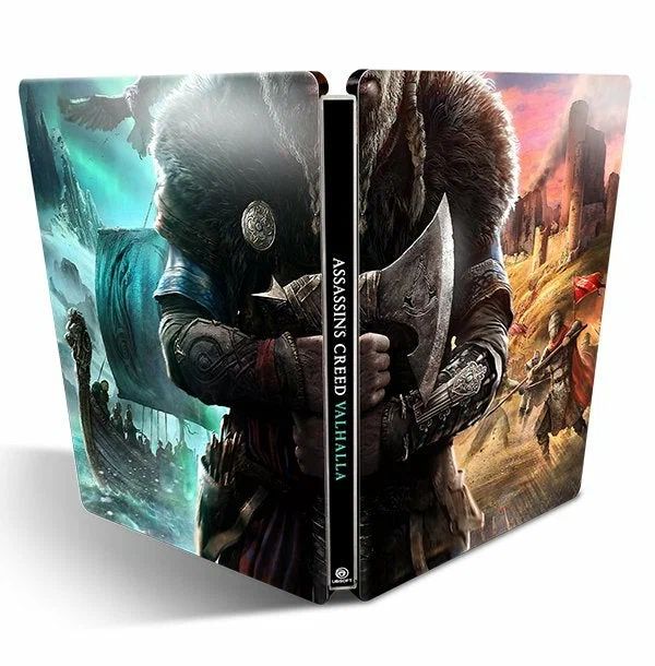 Steelbook Assassin's Creed Valhalla (Новый запечатанный стилбук без игры для PS4 / PS5 )