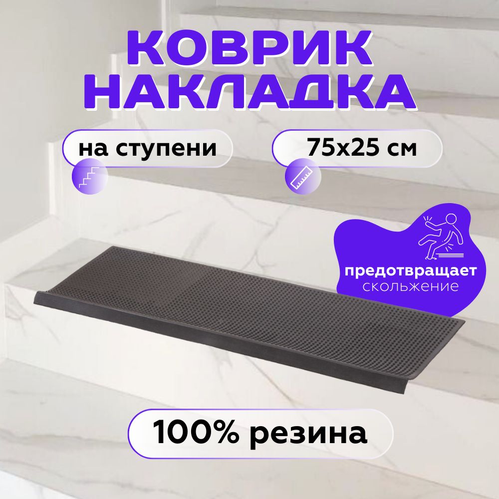 SanstepКоврикдляступеней,0.25x0.75м