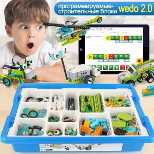 Wedo 2.0 45300 Развивающий конструктор Робототехника/совместим/Подарок мальчиков девочек AA