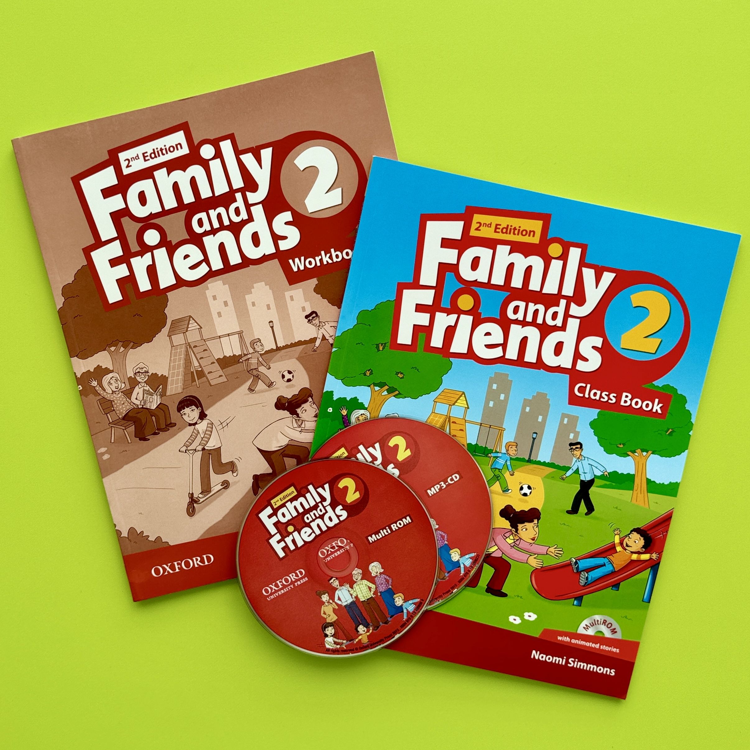 Family and Friends 2 (2nd edition): Учебник+Тетрадь+2CD