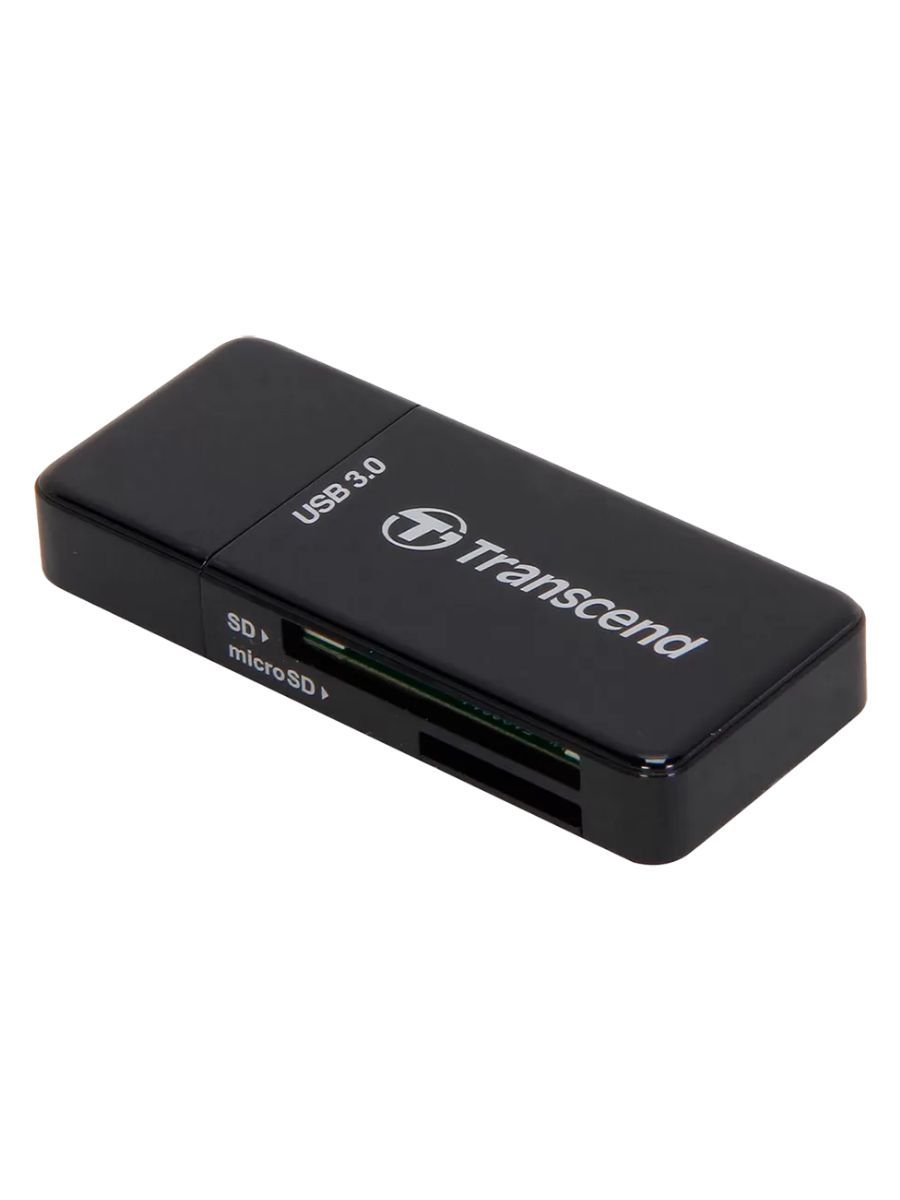 Картридер Transcend TS-RDF5K USB 3.0, черный