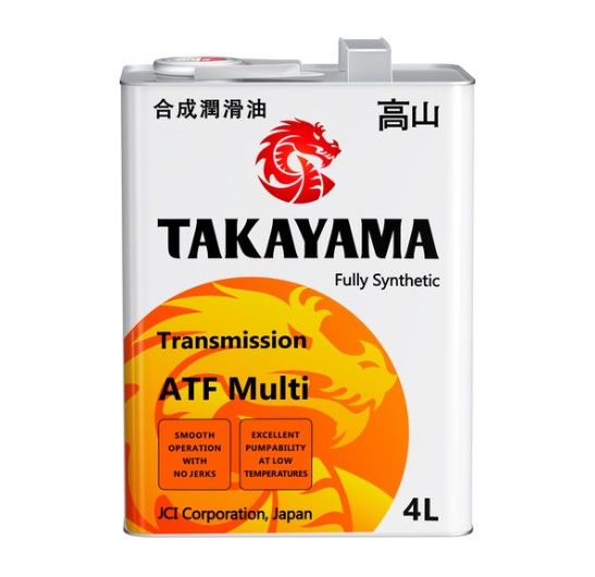 TAKAYAMATransmissionATFMulti4лметалл(605603)