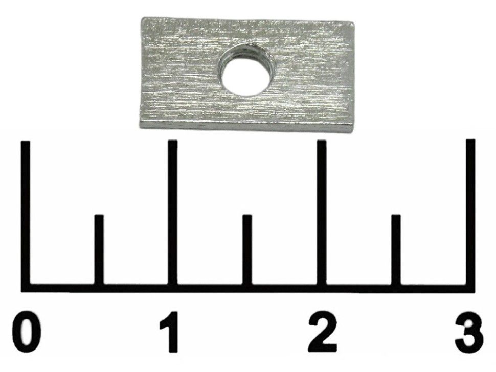 ГайкапрямоугольнаяМ415*8*2мм(1штука)