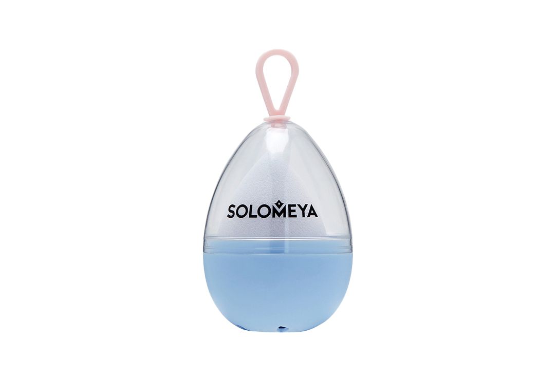 Косметический спонж для макияжа SOLOMEYA Color Changing blending sponge