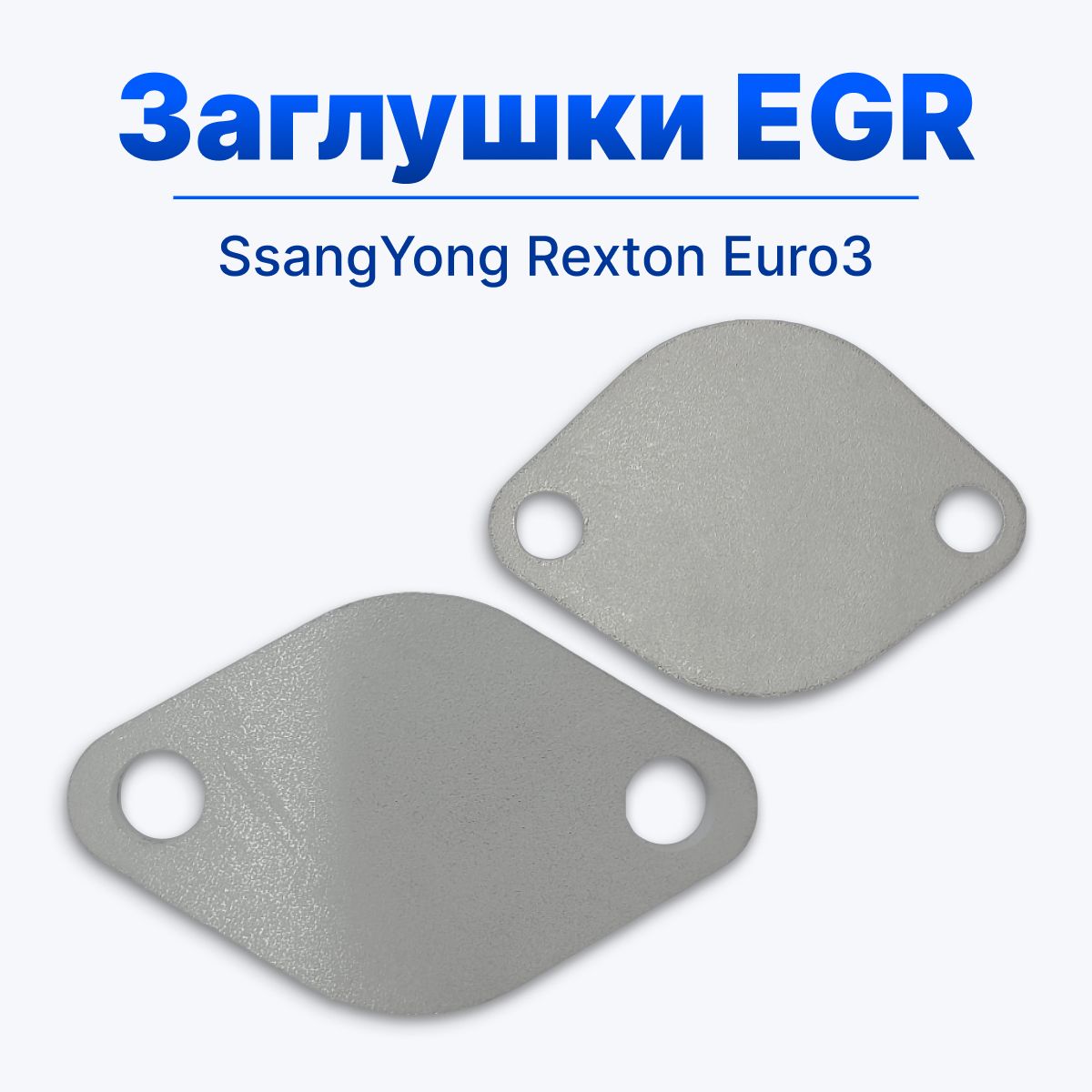 ЗаглушкиклапанаEGRSsangYongKyron,Actyon,Rexton2шт