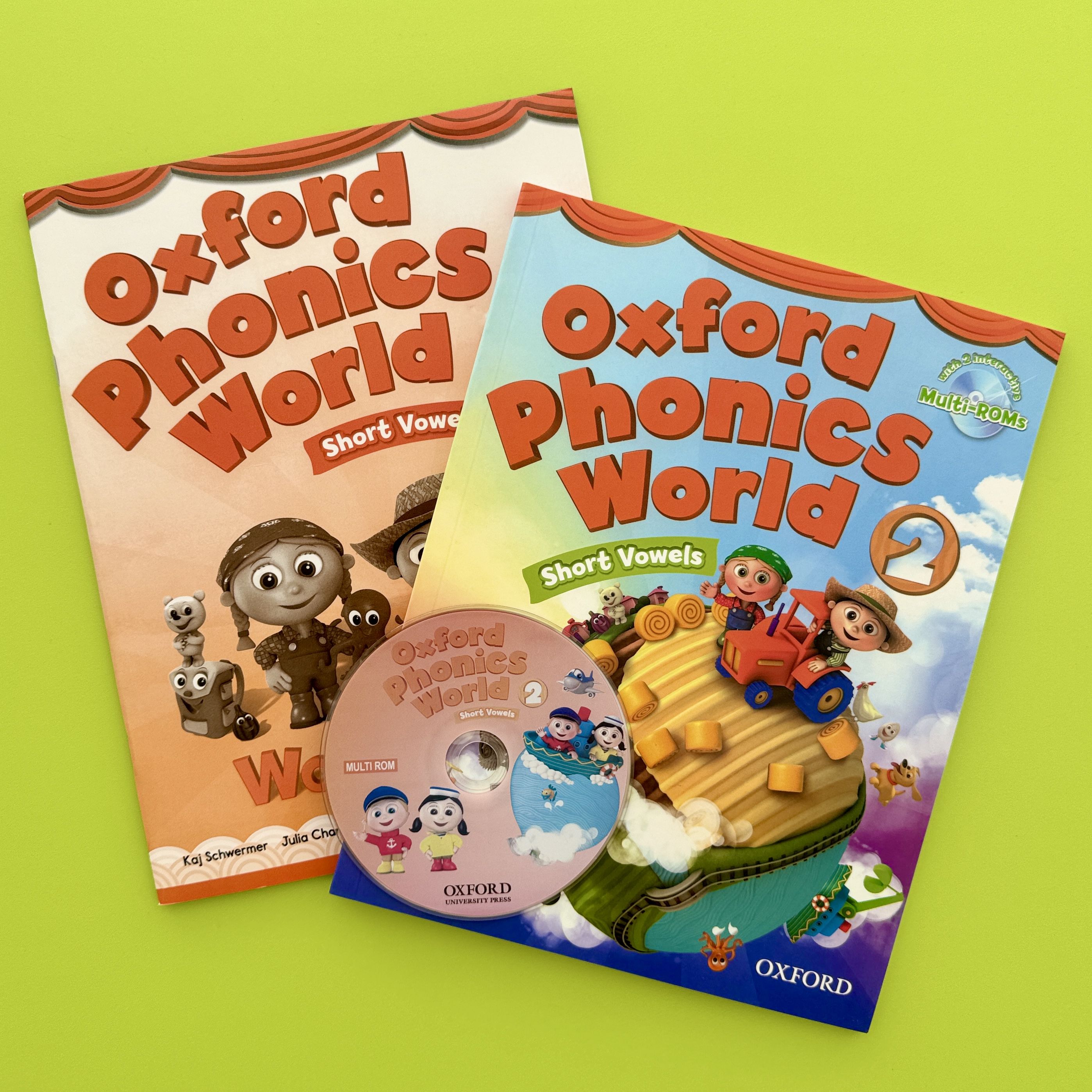 Oxford Phonics World 2. Student Book + Workbook + CD | Schwermer Kaj