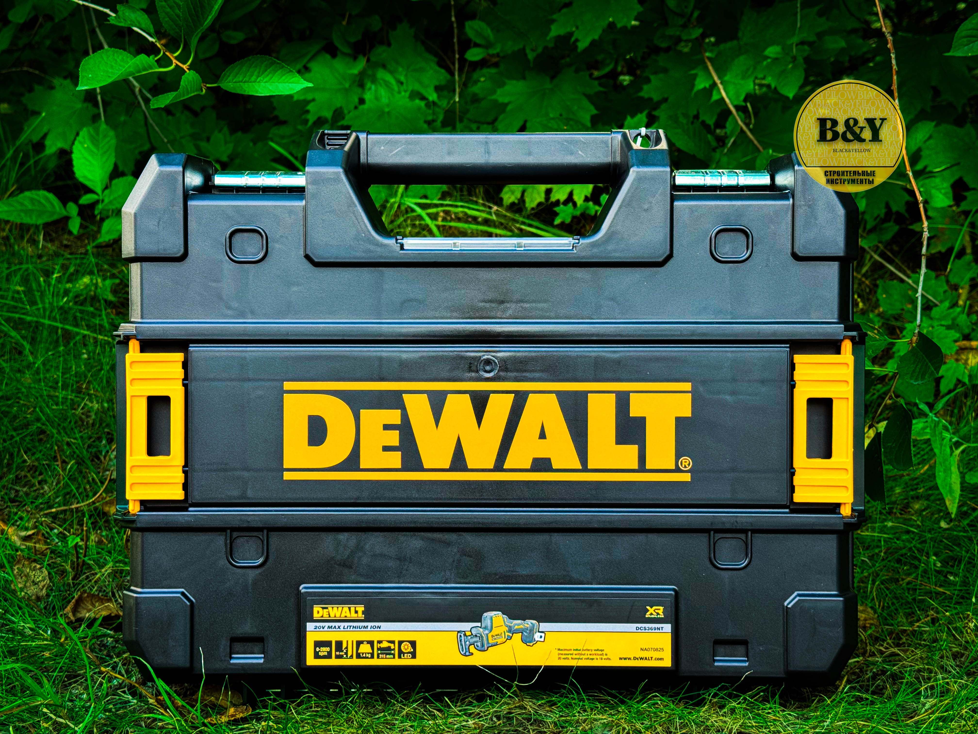 Аккумуляторная сабельная пила DeWalt DCS369NT 20B