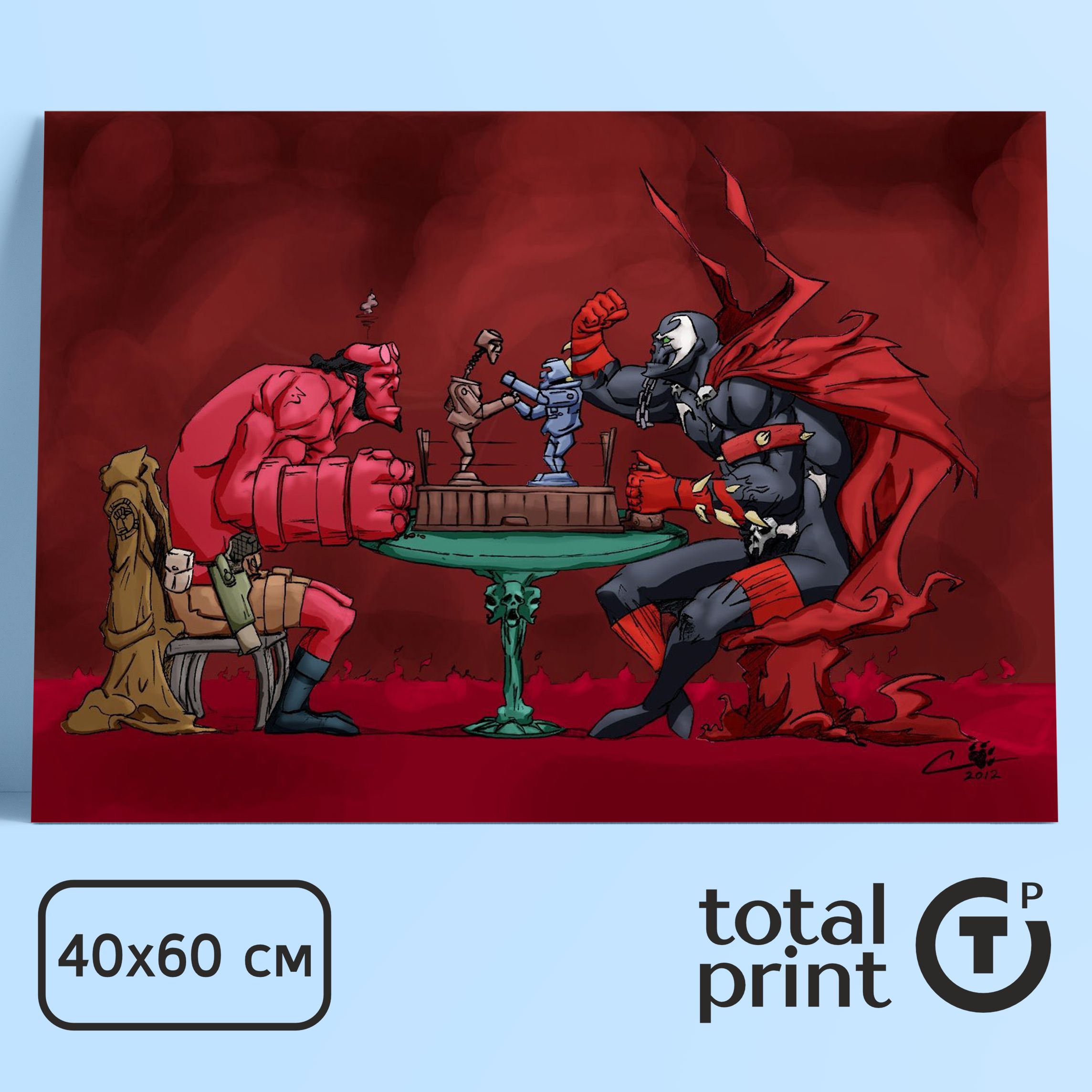 TotalPrintФильмПостер,киноисериалы,60x40см.,Hellboy,Хелбой12