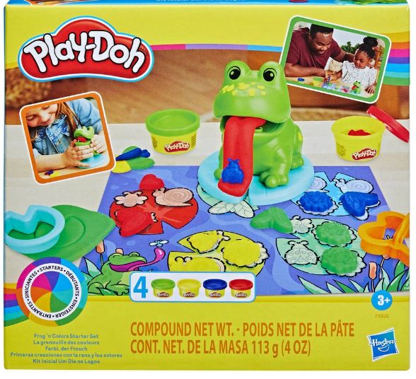 Play-Doh от Hasbro. Игровой набор для лепки Веселая Лягушка