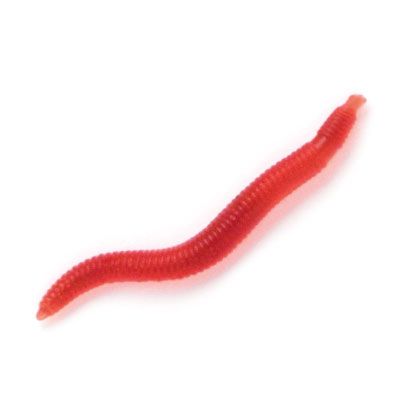 Червь Akara W-1,6 40 мм light ruby (20 шт.)