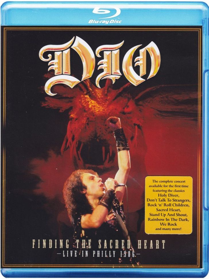 DioFindingtheSacredHeartLiveinPhilly1986(Blu-rayдиск)