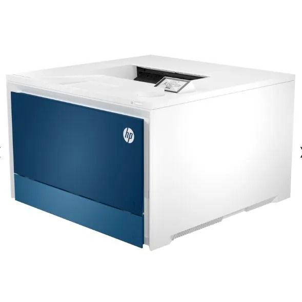 Принтер лазерный HP Color LaserJet Pro 4203dn (4RA89A), белый/синий