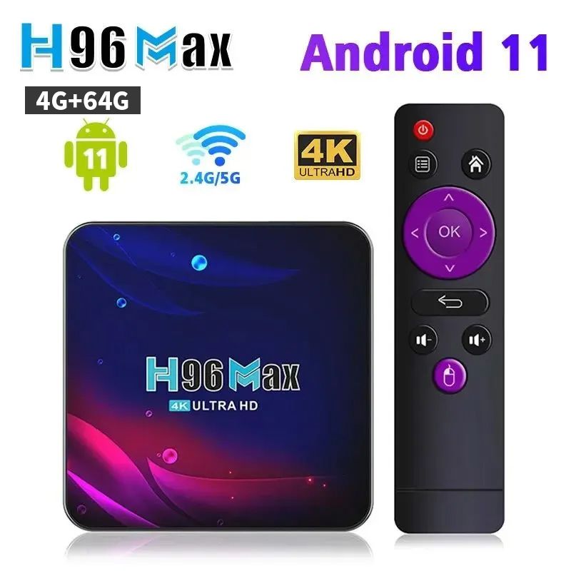 H96MaxV11SmartTVBOXТелевизионнаяприставка