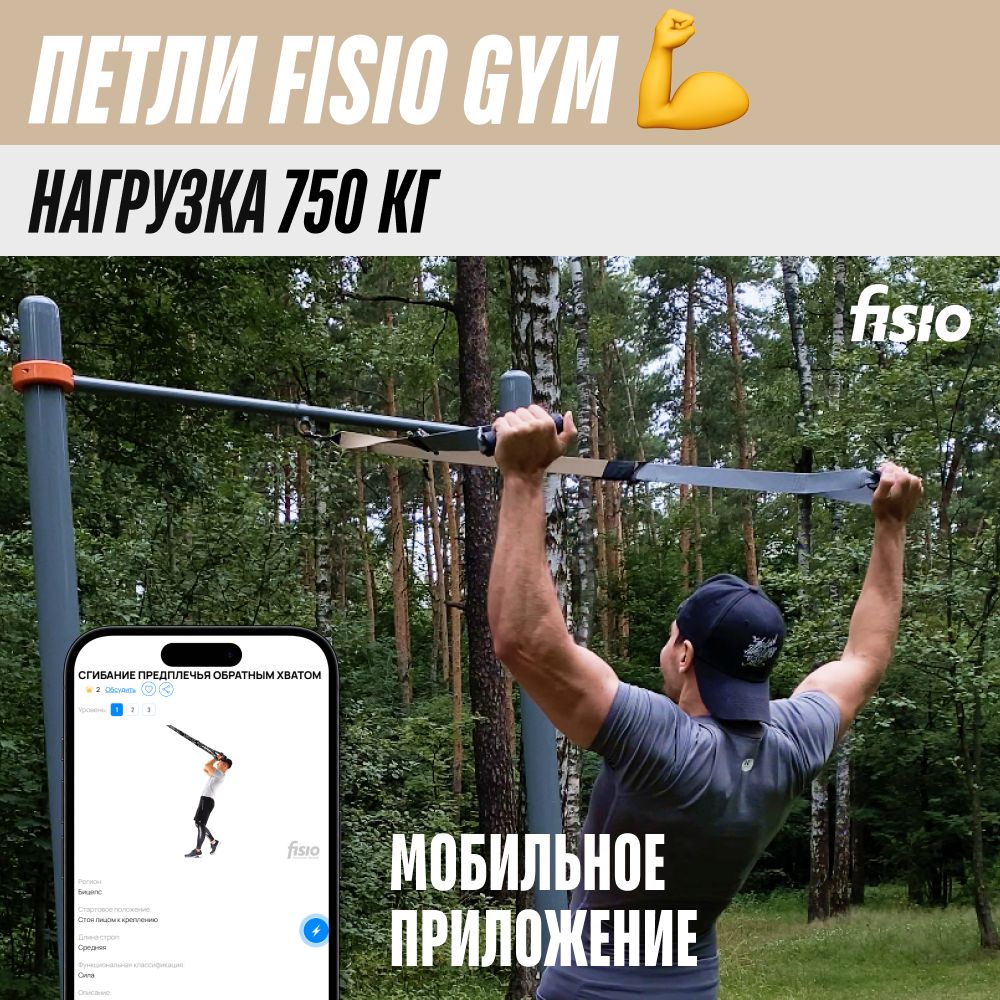 Тренировочные петли TRX FISIO Gym