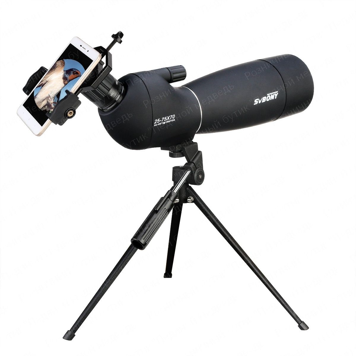 SVBONYSV28BlackBirdwatcher25-75x70mm23окуляраIP65водонепроницаемыйОкулярSV28General21мм