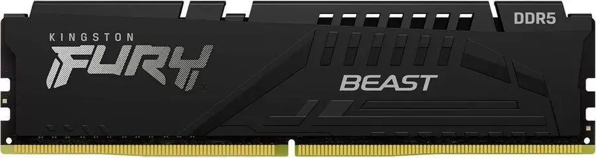 Kingston Fury Оперативная память Fury Beast DDR5 6800 МГц 1x16 ГБ (KF568C34BB-16)