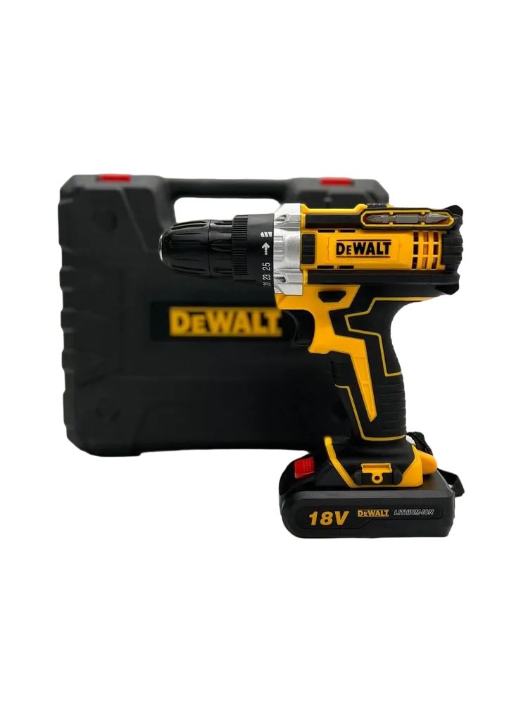 Шуруповерт - дрель аккумуляторный 18v DeWalt