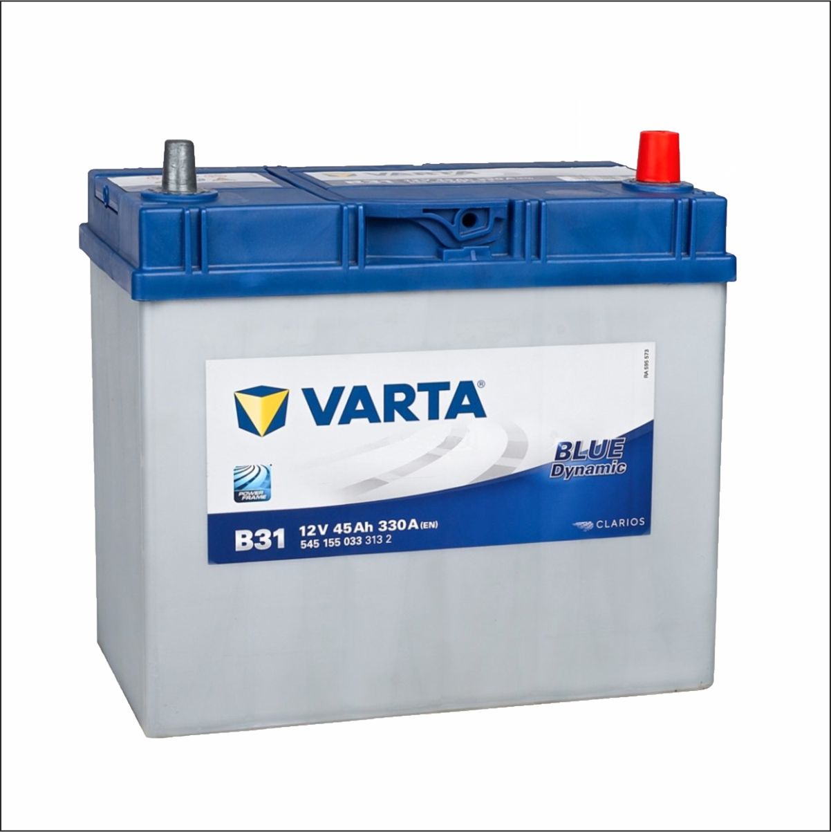 Varta Аккумулятор автомобильный, 45 А•ч, Обратная (-/+) полярность