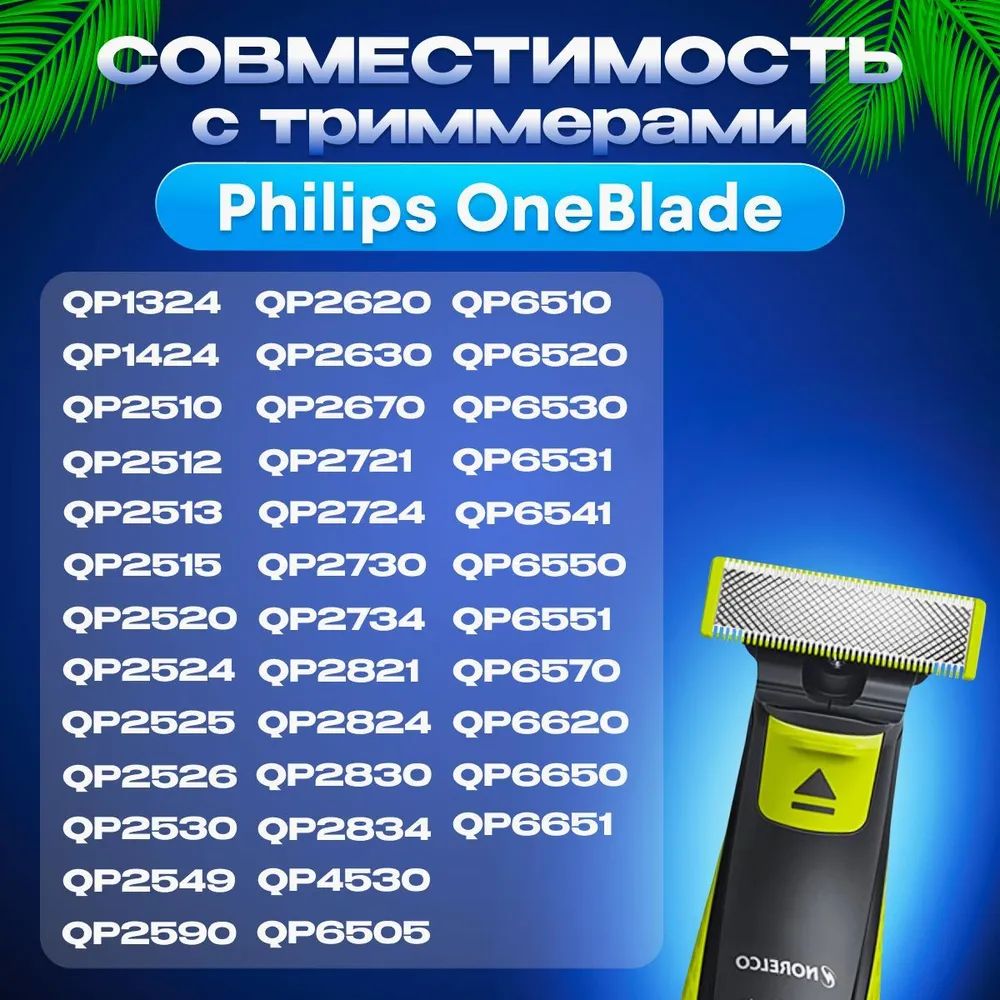 Аксессуары для электробритв Philips OneBlade