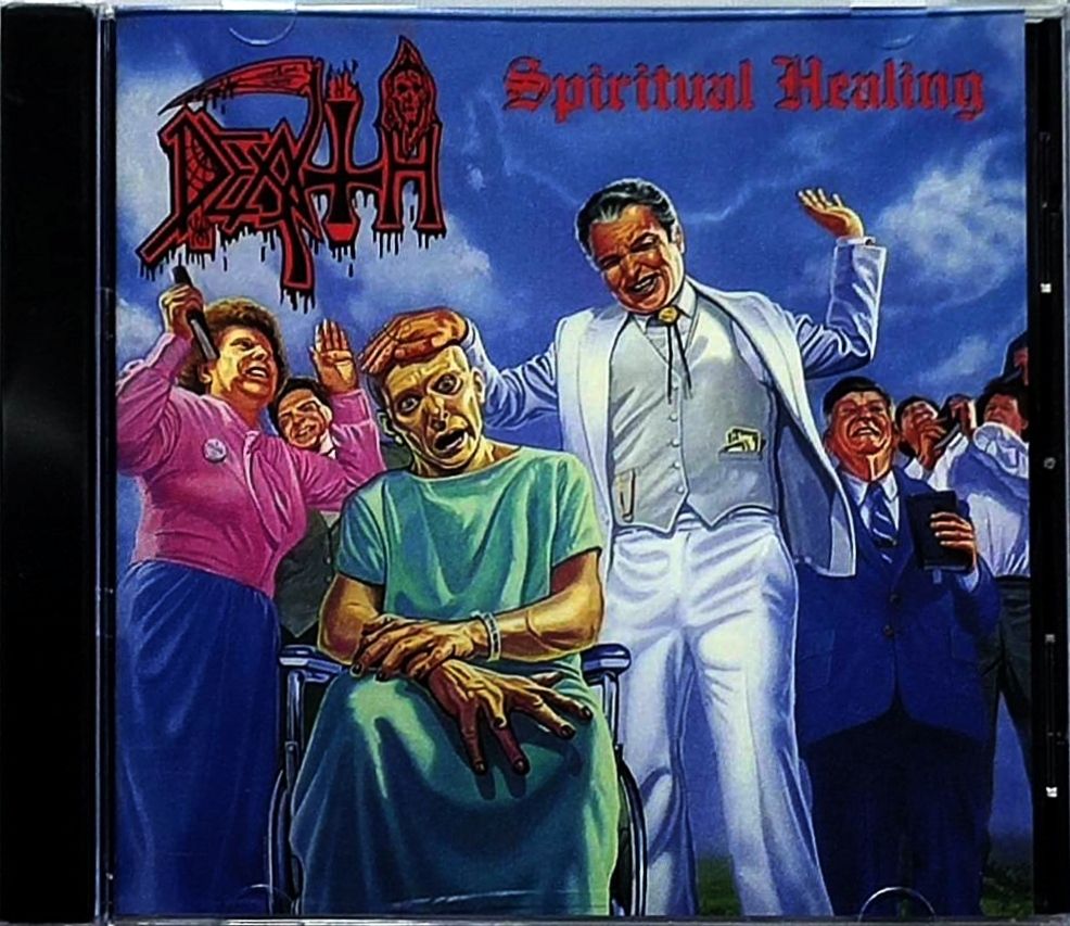 DEATH "Spiritual Healing" CD диск 1990 Death Metal