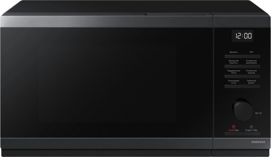 Микроволновая печь Samsung MW4000D, соло, 23 л, черный