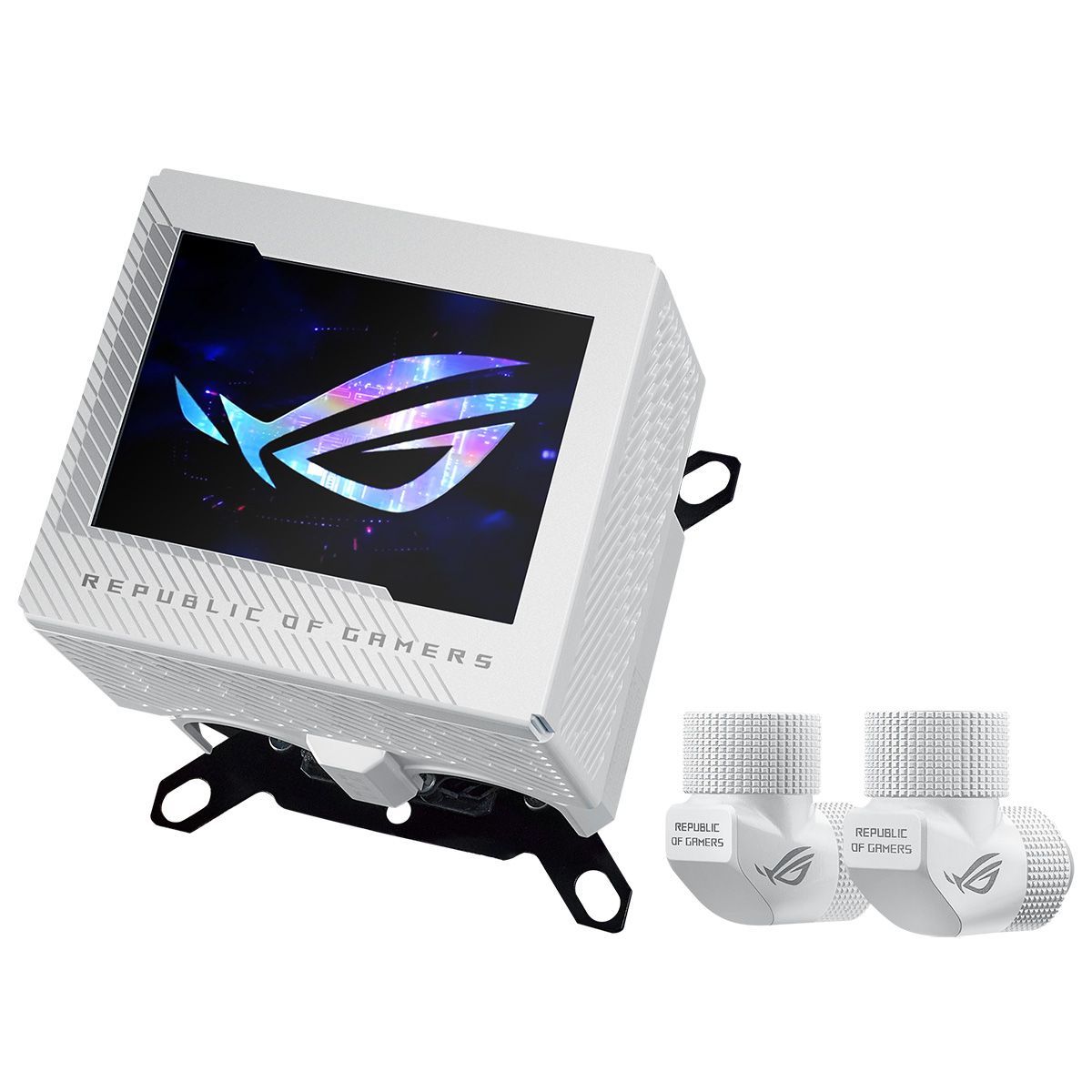 Жидкостная система охлаждения ASUS ROG RYUJIN III WB WHT(90RC00V2-M0UAY0)