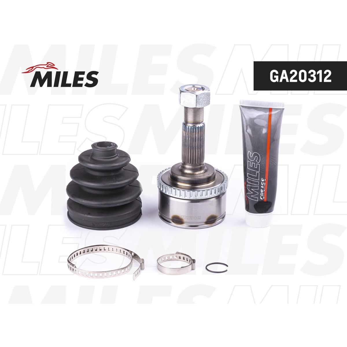 ШРУС MILES для а/м NISSAN PRIMERA P12 1.6-1.8 2001-2007 г.в., наружный +ABS