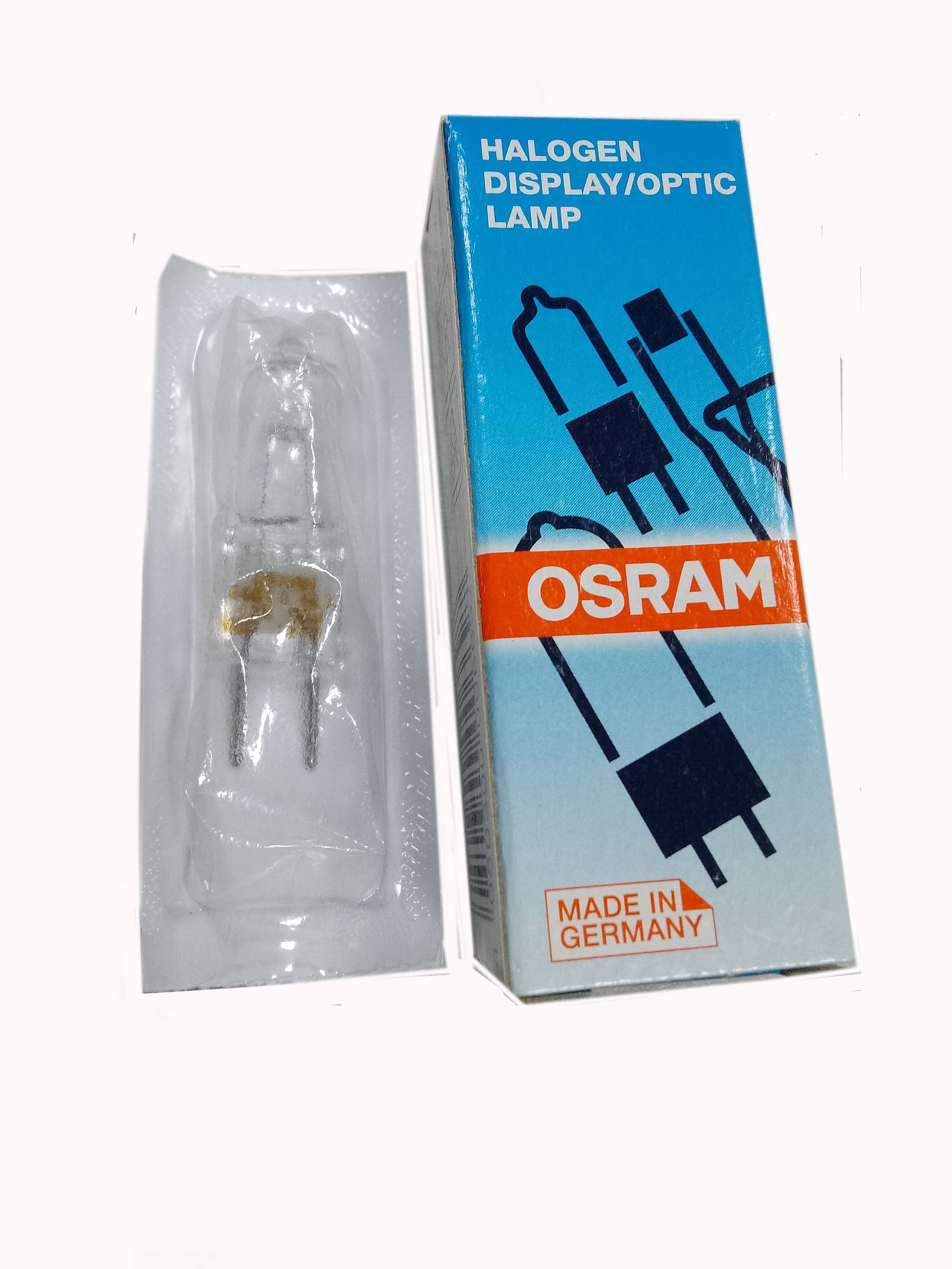 Лампа галогенная OSRAM 64610 HLX 50W 12V G6.35 40X1 BRL