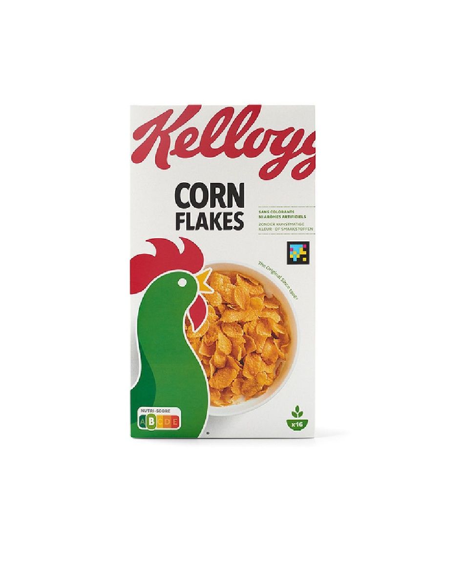 Хлопья Корн Флейкс кукурузные, Kellogg's, 500 г, Франция