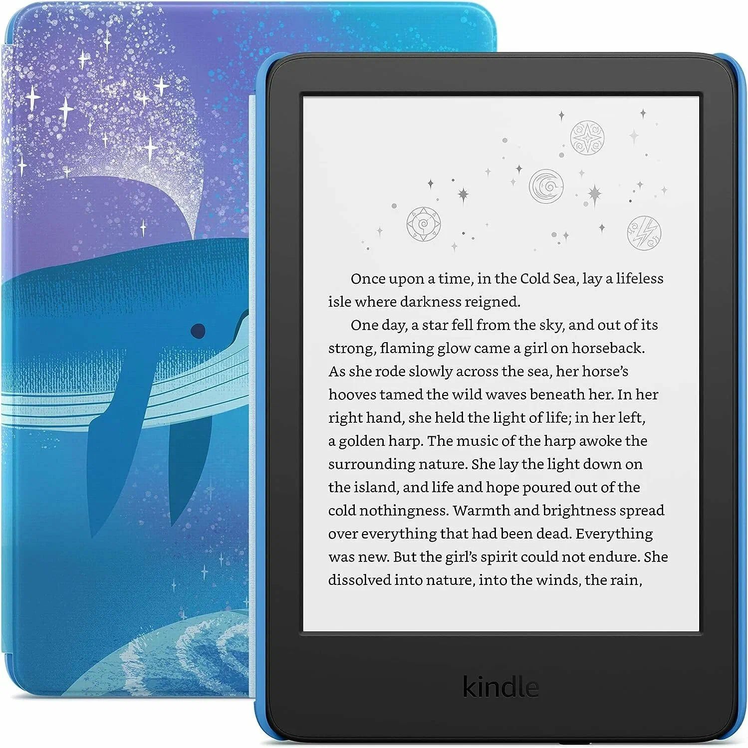 Электронная книга Amazon Kindle 11 Kids 2022 16 Гб Space Whale