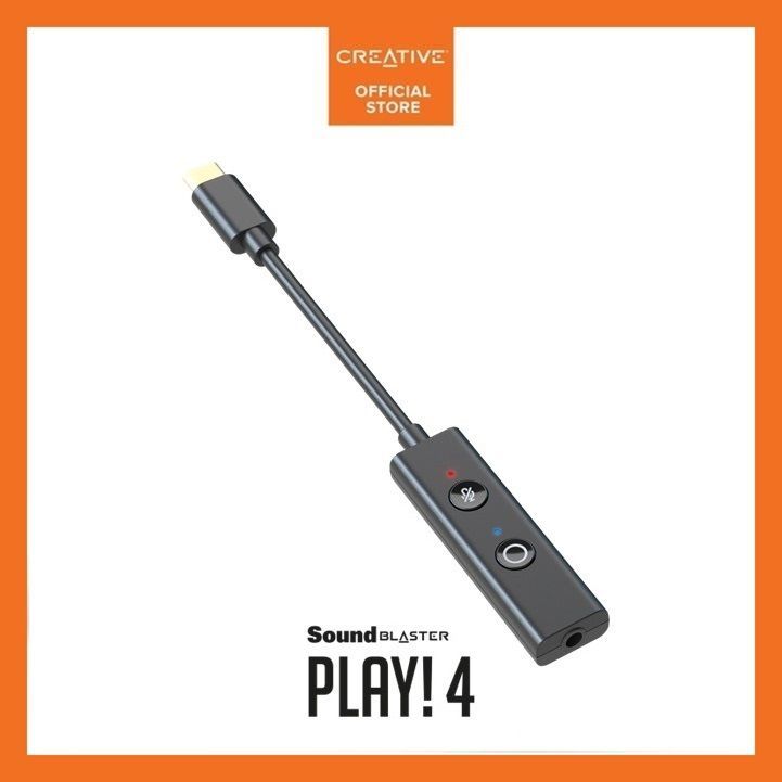 Звуковая карта Creative Sound Blaster Play! 4 (USB Type-C) 70SB186000000