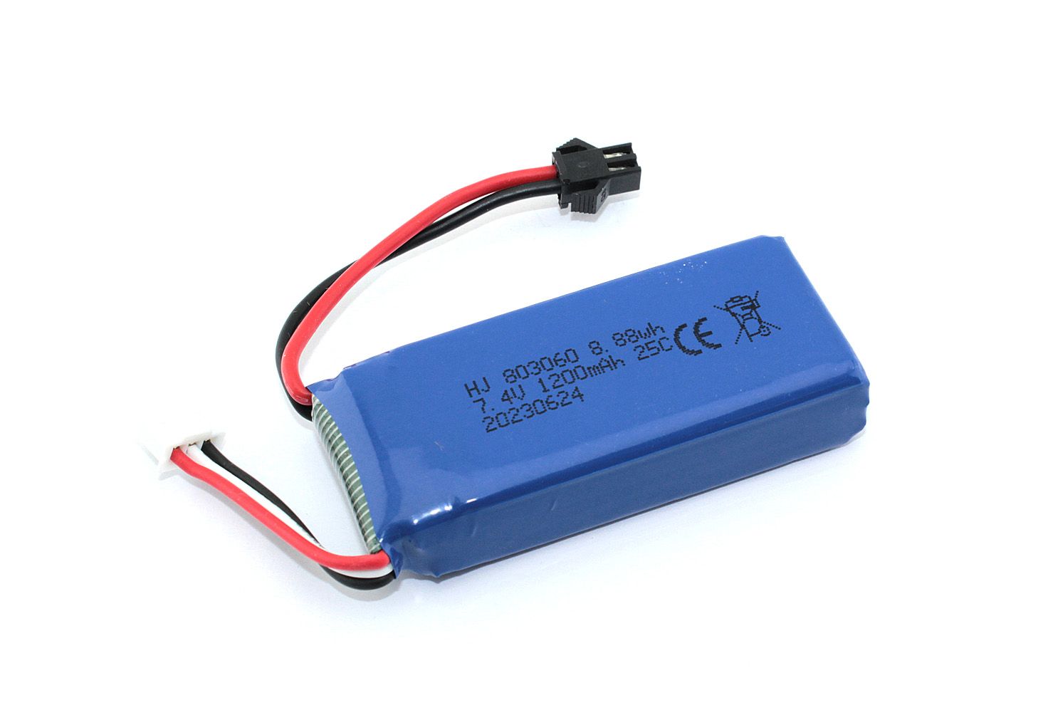 Аккумулятор Li-Pol 7.4v 803060 1200mah SM