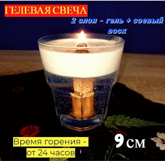 Свеча,9смх7см,1шт