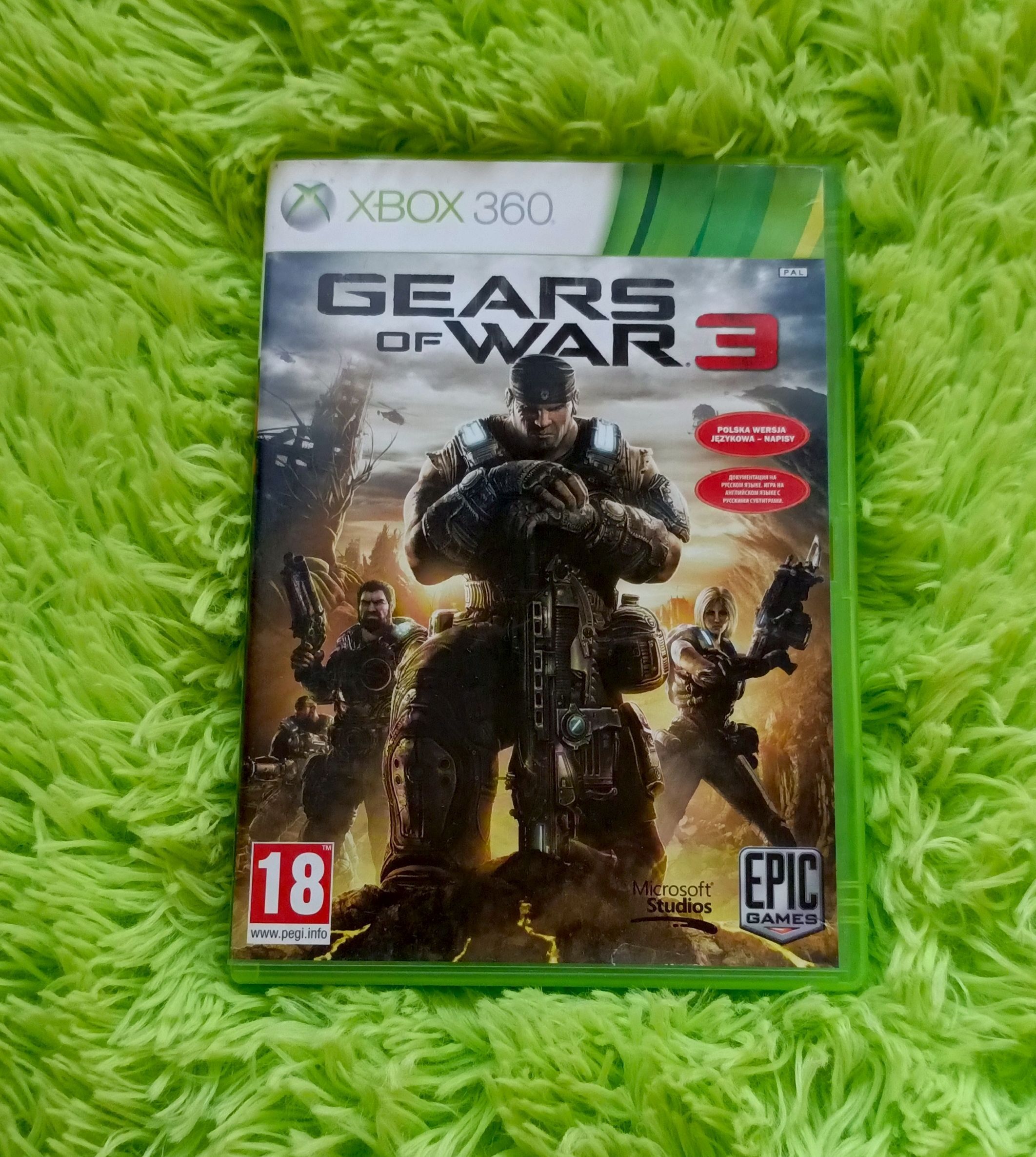 Игра Gears of War 3 для Xbox 360. Лицензия