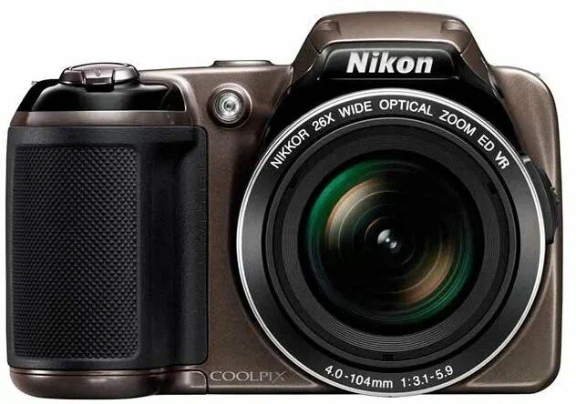 Nikon Компактный фотоаппарат Coolpix L810, бронза