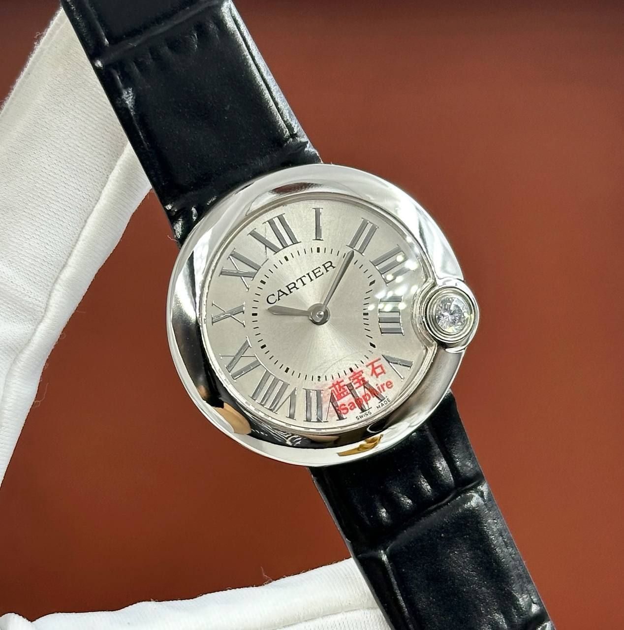 Превосходные женские часы Cartier Ballon Bleu