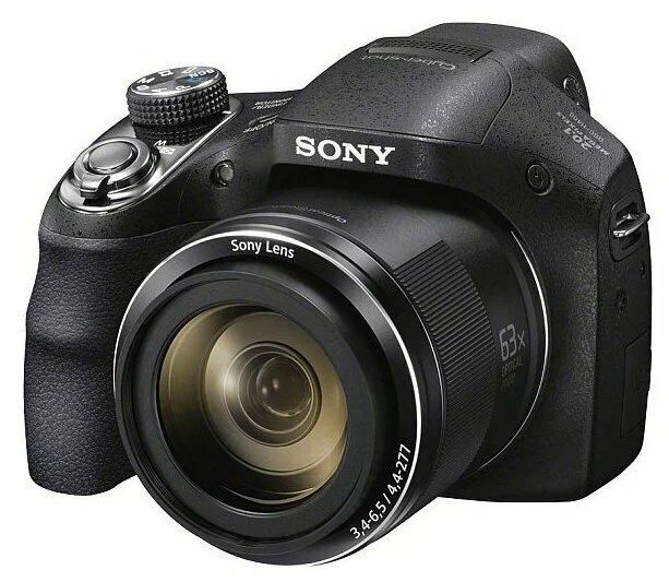 Sony Компактный фотоаппарат Cyber-shot DSC-H400, черный