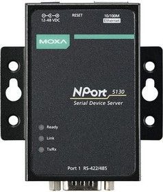 MOXA NPort 5130. 1-портовый асинхронный сервер RS-422/485 в Ethernet